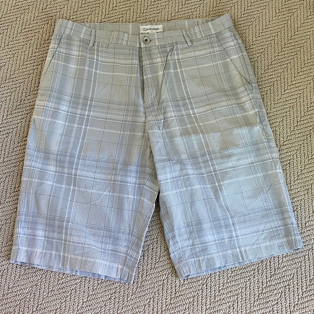 Calvin Klein Plaid Shorts